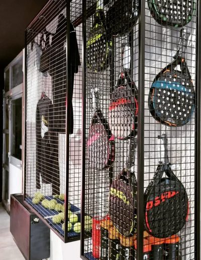 med smash padel retail locali design